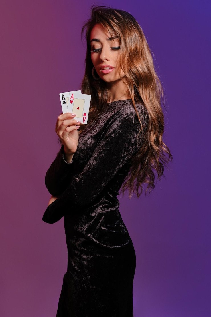 Caribbean Stud Poker dealer and player cards on ovabet login